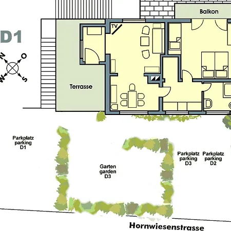 Haus Hornwiesenstraße Apartment *