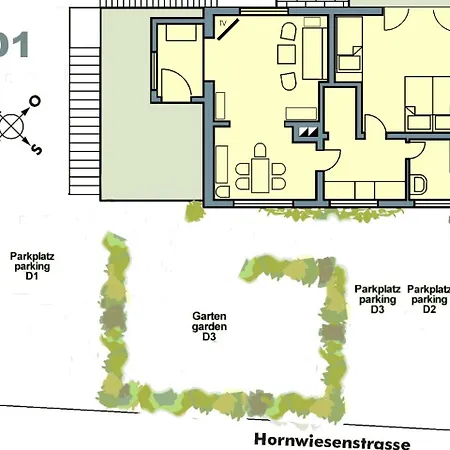 Apartment Haus Hornwiesenstraße Konstanz